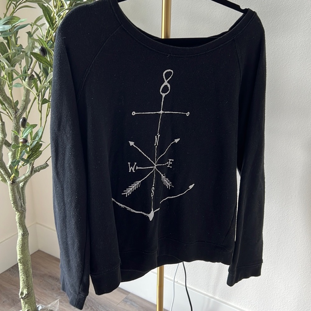 Blue Notes Black Sweatshirt